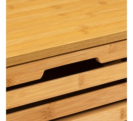 Συρταριέρα Sicela μπαμπού σε φυσική απόχρωση 40x30x97.5εκ Υλικό: BAMBOO 199-000688