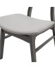 Tραπεζαρία Benson - Orlean σετ 5τμχ rustic grey-ύφασμα γκρι 120x75x75εκ Υλικό: RUBBER WOOD VENNER - FABRIC 200-000185 Tραπεζαρία Benson - Orlean σετ 5τμχ rustic grey-ύφασμα γκρι 120x75x75εκ Υλικό: RUBBER WOOD VENNER - FABRIC 200-000185