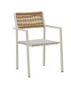 Τραπεζαρία Savor-Kliton σετ 5τεμ λευκό αλουμίνιο και rattan σε φυσικό χρώμα 80x80x74εκ Υλικό: ALUMINUM - PE RATTAN 200-000787 Τραπεζαρία Savor-Kliton σετ 5τεμ λευκό αλουμίνιο και rattan σε φυσικό χρώμα 80x80x74εκ Υλικό: ALUMINUM - PE RATTAN 200-000787