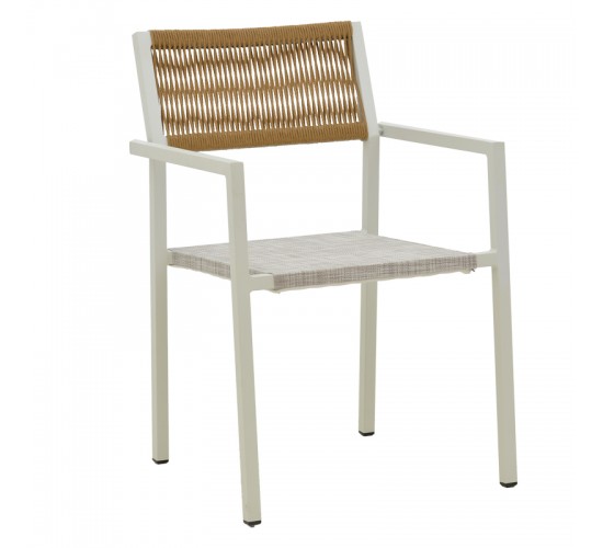 Τραπεζαρία Savor-Kliton σετ 3τεμ λευκό αλουμίνιο και rattan σε φυσικό χρώμα 80x80x74εκ Υλικό: ALUMINUM - PE RATTAN 200-000788 Τραπεζαρία Savor-Kliton σετ 3τεμ λευκό αλουμίνιο και rattan σε φυσικό χρώμα 80x80x74εκ Υλικό: ALUMINUM - PE RATTAN 200-000788