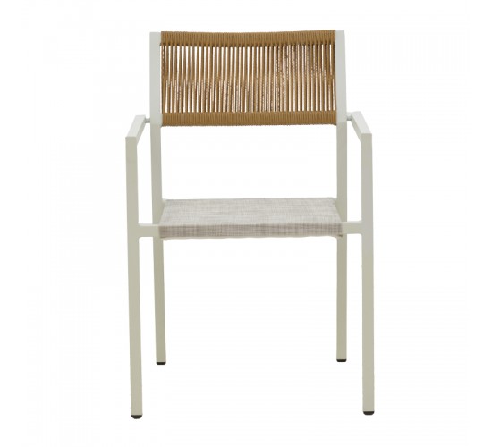 Τραπεζαρία Savor-Kliton σετ 3τεμ λευκό αλουμίνιο και rattan σε φυσικό χρώμα 80x80x74εκ Υλικό: ALUMINUM - PE RATTAN 200-000788 Τραπεζαρία Savor-Kliton σετ 3τεμ λευκό αλουμίνιο και rattan σε φυσικό χρώμα 80x80x74εκ Υλικό: ALUMINUM - PE RATTAN 200-000788