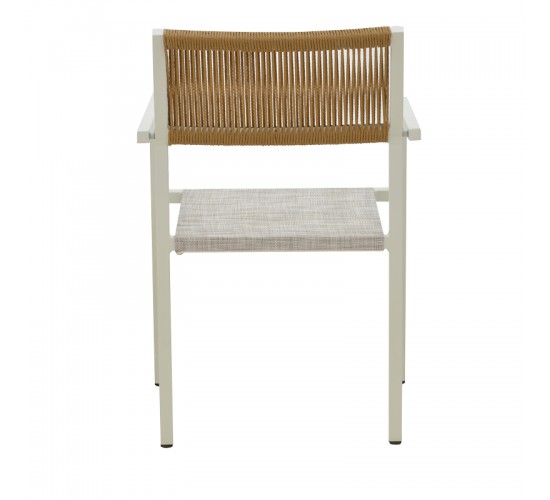 Τραπεζαρία Savor-Kliton σετ 3τεμ λευκό αλουμίνιο και rattan σε φυσικό χρώμα 80x80x74εκ Υλικό: ALUMINUM - PE RATTAN 200-000788 Τραπεζαρία Savor-Kliton σετ 3τεμ λευκό αλουμίνιο και rattan σε φυσικό χρώμα 80x80x74εκ Υλικό: ALUMINUM - PE RATTAN 200-000788