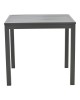 Τραπεζαρία Uplift-Kliton σετ 3τεμ ανθρακί αλουμίνιο και plywood σε γκρι απόχρωση 80x80x74εκ Υλικό: ALUMINUM - METAL - TEXTILENE 200-000818