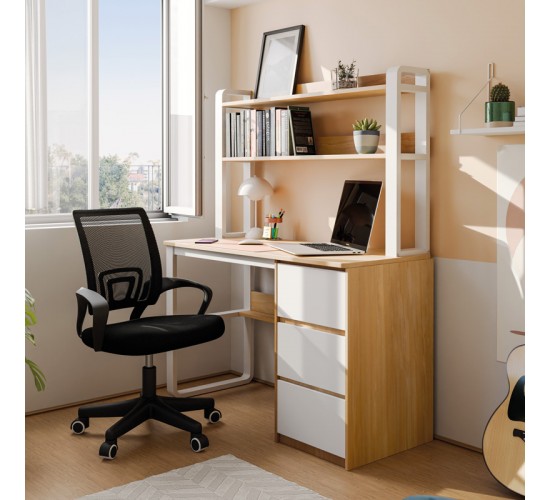 Φοιτητικό πακέτο επίπλων γραφείου Master σετ 2τεμ Υλικό: FABRIC - MELAMINE - PP LEGS 200-000894