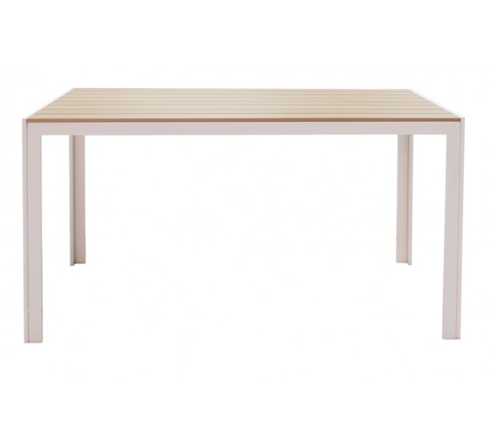 Τραπεζαρία Nares-Clutch A σετ 5τεμ λευκό αλουμίνιο και plywood σε φυσική απόχρωση 140x80x72.5εκ Υλικό: ALUMINUM - PE RATTAN - PLYWOOD 200-000926 Τραπεζαρία Nares-Clutch A σετ 5τεμ λευκό αλουμίνιο και plywood σε φυσική απόχρωση 140x80x72.5εκ Υλικό: ALUMINUM - PE RATTAN - PLYWOOD 200-000926