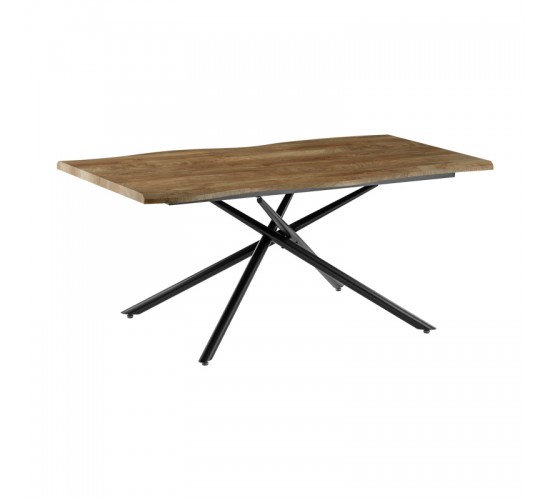 Τραπεζαρία Ditta-Jonal μόκα- καρυδί 180x90x76εκ Υλικό: MDF - METAL - PU - SOLID WOOD 200-001077 Τραπεζαρία Ditta-Jonal μόκα- καρυδί 180x90x76εκ Υλικό: MDF - METAL - PU - SOLID WOOD 200-001077