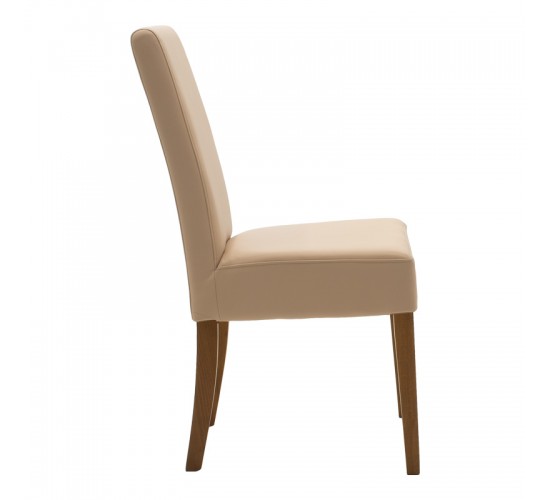 Τραπεζαρία Ditta-Izzac μόκα- καρυδί 140x80x76εκ Υλικό: MDF - METAL - PU - SOLID WOOD 200-001078 Τραπεζαρία Ditta-Izzac μόκα- καρυδί 140x80x76εκ Υλικό: MDF - METAL - PU - SOLID WOOD 200-001078