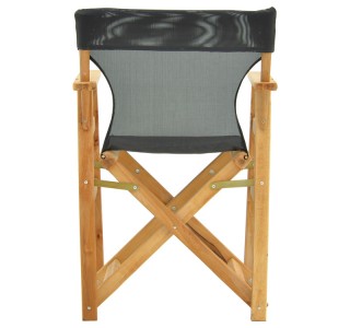 Καρέκλα-πολυθρόνα σκηνοθέτη Kompa μασίφ ξύλο οξιάς φυσικό-πανί Nexus μαύρο Υλικό: Solid wood beech 200-001089