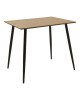 Τραπεζαρία Cuba-Parker σετ 3τεμ mdf σε sonoma-μαύρη απόχρωση 70x70x75cm Υλικό: PU - METAL - MDF 200-001154 Τραπεζαρία Cuba-Parker σετ 3τεμ mdf σε sonoma-μαύρη απόχρωση 70x70x75cm Υλικό: PU - METAL - MDF 200-001154