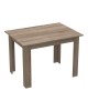 Τραπεζαρία Manka-Parker σετ 5τεμ mdf σε μαύρη-sonoma truffle απόχρωση 110x80x77εκ Υλικό: PU - METAL - MDF 200-001161 Τραπεζαρία Manka-Parker σετ 5τεμ mdf σε μαύρη-sonoma truffle απόχρωση 110x80x77εκ Υλικό: PU - METAL - MDF 200-001161