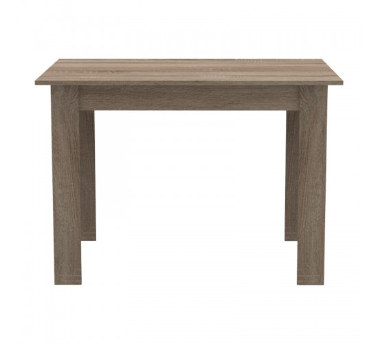 Τραπεζαρία Manka-Parker σετ 5τεμ mdf σε μαύρη-sonoma truffle απόχρωση 110x80x77εκ Υλικό: PU - METAL - MDF 200-001161 Τραπεζαρία Manka-Parker σετ 5τεμ mdf σε μαύρη-sonoma truffle απόχρωση 110x80x77εκ Υλικό: PU - METAL - MDF 200-001161