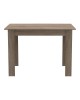 Τραπεζαρία Manka-Parker σετ 5τεμ mdf σε μαύρη-sonoma truffle απόχρωση 110x80x77εκ Υλικό: PU - METAL - MDF 200-001161 Τραπεζαρία Manka-Parker σετ 5τεμ mdf σε μαύρη-sonoma truffle απόχρωση 110x80x77εκ Υλικό: PU - METAL - MDF 200-001161