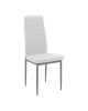 Τραπεζαρία Cuba-Parker σετ 5τεμ sonoma-λευκό 120x80x75εκ Υλικό: PU - METAL - GLASS 200-001209 Τραπεζαρία Cuba-Parker σετ 5τεμ sonoma-λευκό 120x80x75εκ Υλικό: PU - METAL - GLASS 200-001209