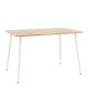 Τραπεζαρία Cuba-Parker σετ 5τεμ sonoma-λευκό 120x80x75εκ Υλικό: PU - METAL - GLASS 200-001209 Τραπεζαρία Cuba-Parker σετ 5τεμ sonoma-λευκό 120x80x75εκ Υλικό: PU - METAL - GLASS 200-001209