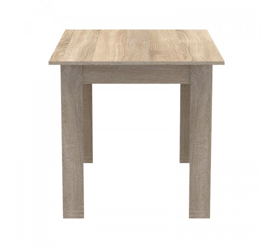 Τραπεζαρία Manka-Bella σετ 5τεμ σε sonoma απόχρωση 110x80x70εκ Υλικό: FABRIC - METAL - MDF 200-001227 Τραπεζαρία Manka-Bella σετ 5τεμ σε sonoma απόχρωση 110x80x70εκ Υλικό: FABRIC - METAL - MDF 200-001227