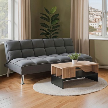 Φοιτητικό πακέτο επίπλων σαλονιού Vibe σετ 2τεμ Υλικό: METAL - LPL - MDF - FABRIC 200-001316