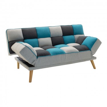 Φοιτητικό πακέτο επίπλων σαλονιού Aura σετ 3τεμ Υλικό: METAL - LPL - FABRIC 200-001319