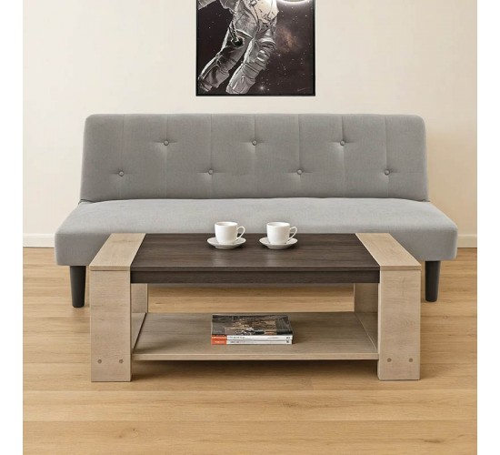 Φοιτητικό πακέτο επίπλων σαλονιού Sync σετ 2τεμ Υλικό: MELAMINE CHIPBOARD- FABRIC 200-001333