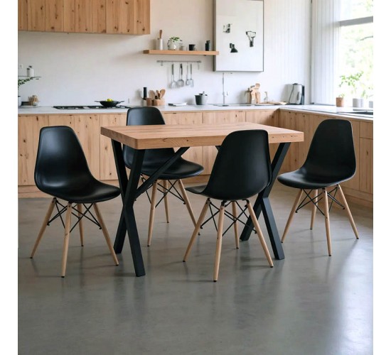 Φοιτητικό πακέτο επίπλων κουζίνας Pick σετ 5τεμ Υλικό: MELAMINE CHIPBOARD-METAL-PP 200-001335