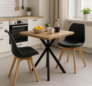 Φοιτητικό πακέτο επίπλων κουζίνας Treat σετ 3τεμ Υλικό: MELAMINE CHIPBOARD-METAL-PP 200-001337