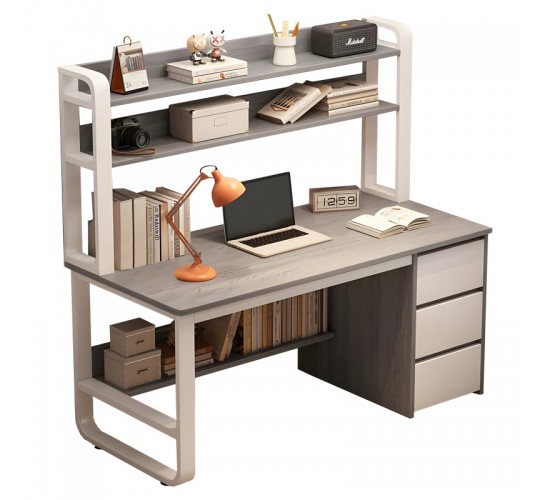 Φοιτητικό πακέτο επίπλων γραφείου Phase σετ 2τεμ Υλικό: MELAMINE CHIPBOARD-Mesh- ALU 200-001363