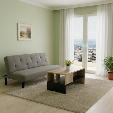 Φοιτητικό πακέτο επίπλων σαλονιού Ambience σετ 2τεμ Υλικό: MELAMINE CHIPBOARD-PU- 200-001382