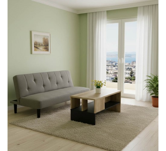 Φοιτητικό πακέτο επίπλων σαλονιού Ambience σετ 2τεμ Υλικό: MELAMINE CHIPBOARD-PU- 200-001382