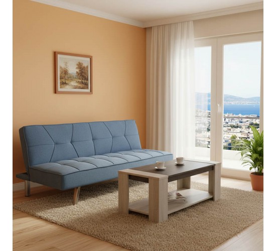 Φοιτητικό πακέτο επίπλων σαλονιού Atmos σετ 2τεμ Υλικό: MELAMINE CHIPBOARD-PU- 200-001383