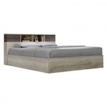 Σετ Κρεβατοκάμαρας Olympus Castillo Toro με Κρεβάτι 160x200εκ Σετ 3τεμ Υλικό: Μοριοσανίδα με επένδυση 3D Paper Wood 200-001441