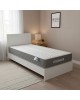 Κρεβάτι με στρώμα Athos-Dreamer λευκό 90x190εκ Υλικό: 15mm Particle Board - POCKET SPRING MATTRESS 200-001454