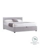 Κρεβάτι με στρώμα και αποθηκευτικό χώρο Molito-Dreamer βελούδο γκρι 150x200εκ Υλικό: VELVET - PLYWOOD - POCKET SPRING MATTRESS  - FOAM 200-001478