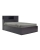 Κρεβάτι με στρώμα Olympus-Dreamer wenge 120x200εκ Υλικό: MDF.  POCKET SPRING MATTRESS  - FOAM 200-001506