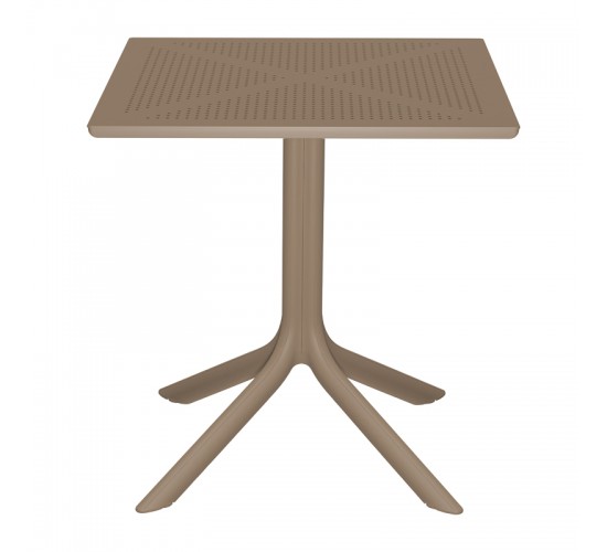 Τραπεζαρία Groovy Zoi σετ 3τεμ cappuccino PP 60x60x76εκ Υλικό: PP 200-001642