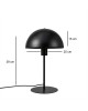 Επιτραπέζιο φωτιστικό Desker Ε27 μεταλλικό- μαύρο Φ25x39εκ Υλικό: METAL 202-000139