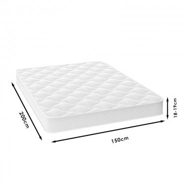 Στρώμα Fix Pad Chic Strom μονής όψης 18-19cm 150x200εκ Υλικό: BONNEL SPRING - FOAM  - FABRIC PLP 207-000007