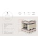 Στρώμα Relaxation Chic Strom διπλής όψης 27cm 100x200εκ Υλικό: 108 Bonel Springs per square 2.4mm thick- FOAM - FABRIC 207-000017 Στρώμα Relaxation Chic Strom διπλής όψης 27cm 100x200εκ Υλικό: 108 Bonel Springs per square 2.4mm thick- FOAM - FABRIC 207-000017