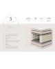 Στρώμα Relaxation Chic Strom διπλής όψης 27cm 150x200εκ Υλικό: 108 Bonel Springs per square 2.4mm thick- FOAM - FABRIC 207-000019 Στρώμα Relaxation Chic Strom διπλής όψης 27cm 150x200εκ Υλικό: 108 Bonel Springs per square 2.4mm thick- FOAM - FABRIC 207-000019