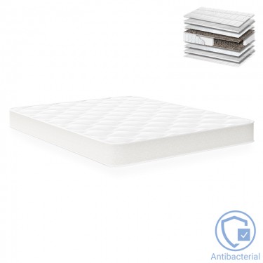 Στρώμα Snooz Chic Strom διπλής όψης 18-19cm 180x200εκ Υλικό: 96 Bonel Springs per square 2.3mm thick- FOAM  - FABRIC 207-000028