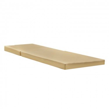 Μαξιλάρι ξαπλώστρας Sadie ύφασμα μπεζ 65x185x7εκ Υλικό: FOAM - POLYESTER 211-000016