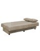 Kαναπές κρεβάτι Romina 3θέσιος ύφασμα μπεζ 190x90x80εκ Υλικό: FABRIC - SPRING - POPLAR WOOD 213-000035