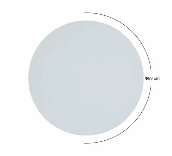 Επιφάνεια τραπεζιού PWH-0003 HPL γκρι cement Φ69εκ Υλικό: HPL 215-000008 Επιφάνεια τραπεζιού PWH-0003 HPL γκρι cement Φ69εκ Υλικό: HPL 215-000008