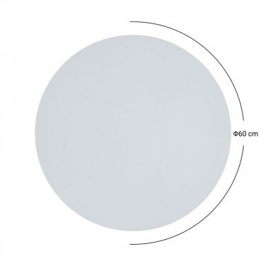 Επιφάνεια τραπεζιού Portico HPL wenge Φ60εκ πάχους 12mm Υλικό: HPL 215-000013