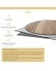 Επιφάνεια τραπεζιού PWH-0005 HPL wenge 69x69εκ Υλικό: HPL 215-000014 Επιφάνεια τραπεζιού PWH-0005 HPL wenge 69x69εκ Υλικό: HPL 215-000014