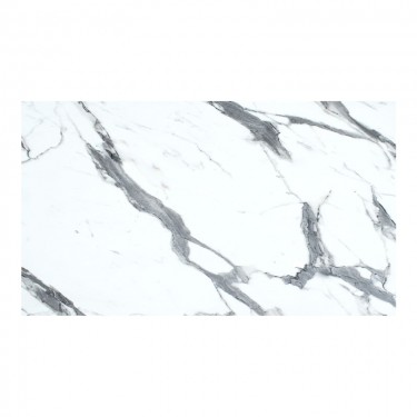 Επιφάνεια τραπεζιού Melody HPL λευκό μαρμάρου 69x120εκ πάχους 12mm Υλικό: HPL 215-000044