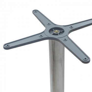 Βάση τραπεζιού Hip αλουμινίου τρίνυχη 52x52x72εκ Υλικό: ALUMINIUM 217-000018