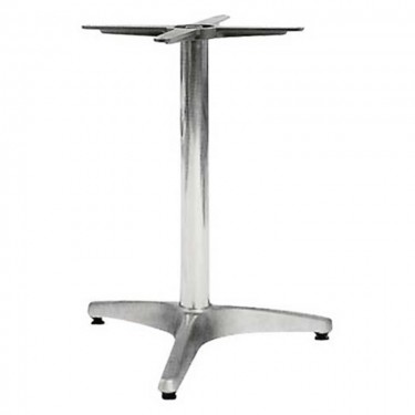 Βάση τραπεζιού Hip αλουμινίου τρίνυχη 52x52x72εκ Υλικό: ALUMINIUM 217-000018