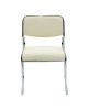 Καρέκλα επισκέπτη Asher με PVC χρώμα λευκό Υλικό: METAL - PVC - TUBE D19x0.8MM 217-000029
