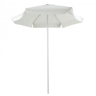 Ομπρέλα επαγγελματική Mongo μονοκόμματος ιστός μέταλλο Φ2m εκρού Υλικό: STEEL - FABRIC 218-000001