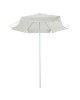 Ομπρέλα κήπου Mongo μέταλλο Φ2m εκρού Υλικό: STEEL - FABRIC 218-000001