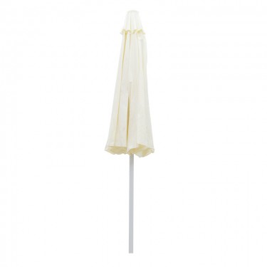 Ομπρέλα επαγγελματική Mongo μονοκόμματος ιστός μέταλλο Φ2.3m εκρού Υλικό: STEEL - FABRIC 218-000003